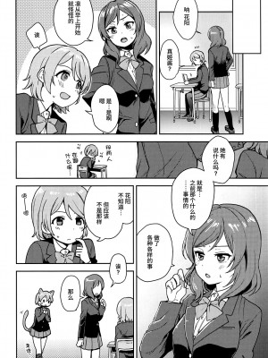 (C95) [クロ缶 (伊月クロ)] 凛の問題増幅中! (ラブライブ!) [羽喵个人翻译]_05