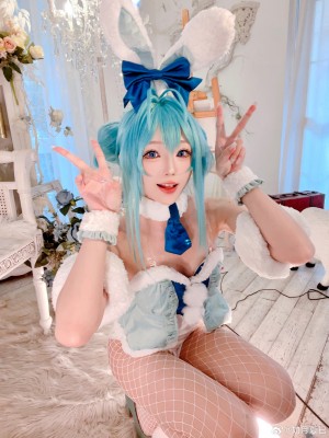 [如月夏巳] 初音未来 兔女郎cos_18