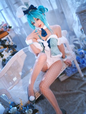 [如月夏巳] 初音未来 兔女郎cos_13