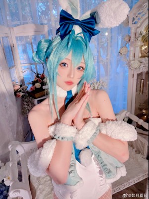 [如月夏巳] 初音未来 兔女郎cos_26