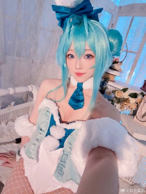 [如月夏巳] 初音未来 兔女郎cos_20