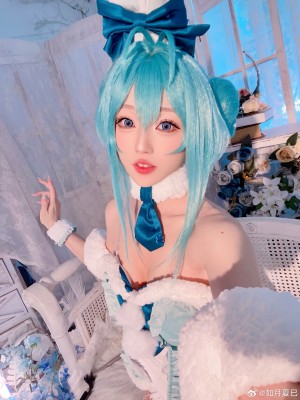 [如月夏巳] 初音未来 兔女郎cos_24