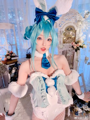 [如月夏巳] 初音未来 兔女郎cos_21