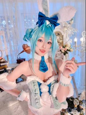 [如月夏巳] 初音未来 兔女郎cos_23