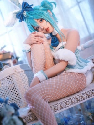 [如月夏巳] 初音未来 兔女郎cos