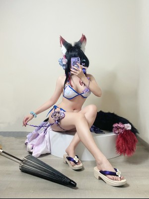 Mime 弥美 - 蔚藍檔案 狐坂若藻 泳裝Ver_07