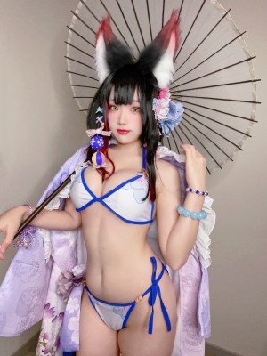 Mime 弥美 - 蔚藍檔案 狐坂若藻 泳裝Ver_14