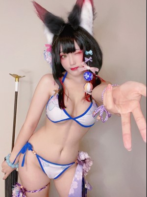 Mime 弥美 - 蔚藍檔案 狐坂若藻 泳裝Ver_22