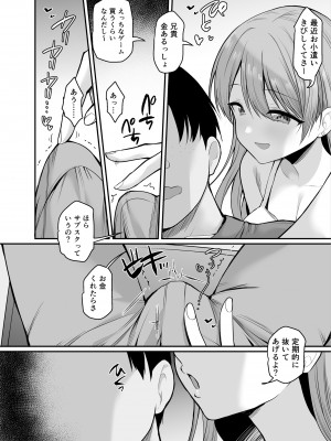 [B-銀河] 生意気な妹にお金を払ったら定期的にえっちできるようになった件_010