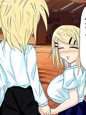 (同人誌) [BIG van comic] 寝取られてギャル堕ちビッチ化したデカブラデカパイ巨乳糸目ママがお腹の赤ちゃんと一緒に息子を堕胎させちゃう胸糞見せつけセックス!_３８