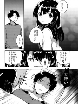 [squeezecandyheaven (いちはや)] 妹は記憶喪失 later_005