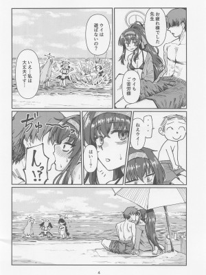 (こみトレ43) [天気雨 (ユキヲソラ)] 図書委員長のなつやすみ。 (ブルーアーカイブ)_03