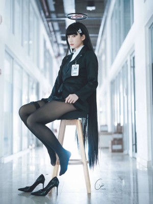 Cien cosplay Blue_Archive_RIO_15