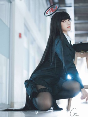 Cien cosplay Blue_Archive_RIO_10