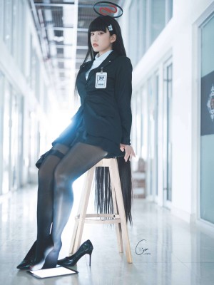 Cien cosplay Blue_Archive_RIO_14