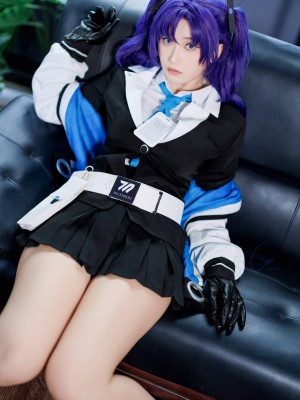 Cien cosplay 蔚蓝档案-优香_18