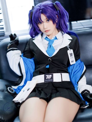 Cien cosplay 蔚蓝档案-优香_17