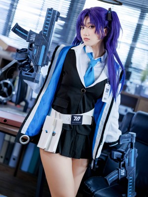 Cien cosplay 蔚蓝档案-优香_05