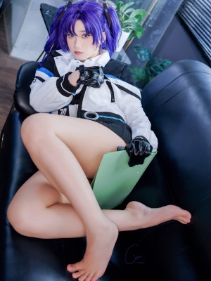 Cien cosplay 蔚蓝档案-优香_22