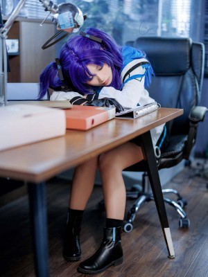 Cien cosplay 蔚蓝档案-优香_11