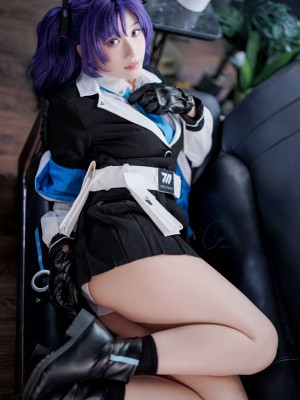 Cien cosplay 蔚蓝档案-优香_20