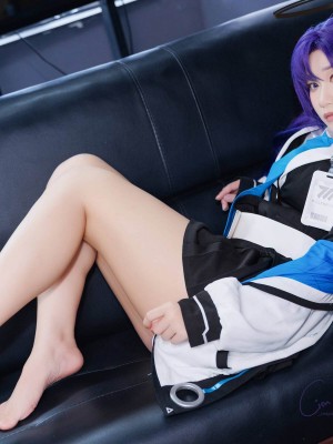 Cien cosplay 蔚蓝档案-优香_29