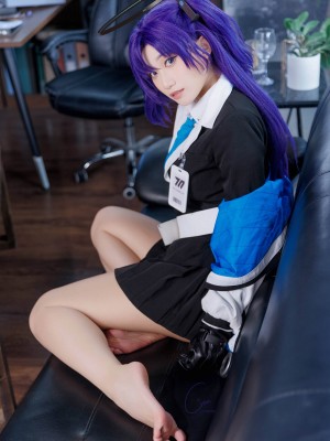 Cien cosplay 蔚蓝档案-优香_24