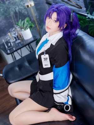 Cien cosplay 蔚蓝档案-优香_23