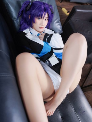 Cien cosplay 蔚蓝档案-优香_30