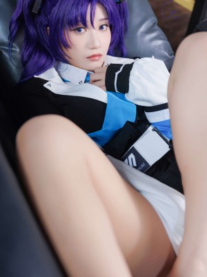 Cien cosplay 蔚蓝档案-优香_31