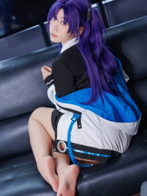Cien cosplay 蔚蓝档案-优香_28