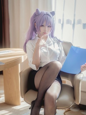 樱梨梨Eriri-刻晴秘书23p_08