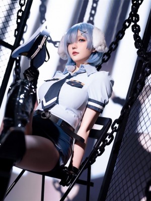 Hoshilily (星之迟迟) Rem Dog-Eared Police Officer - ReZero_023