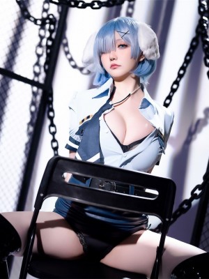 Hoshilily (星之迟迟) Rem Dog-Eared Police Officer - ReZero_060