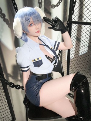 Hoshilily (星之迟迟) Rem Dog-Eared Police Officer - ReZero_093