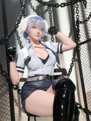 Hoshilily (星之迟迟) Rem Dog-Eared Police Officer - ReZero_088