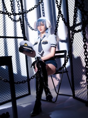 Hoshilily (星之迟迟) Rem Dog-Eared Police Officer - ReZero_022
