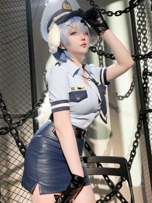 Hoshilily (星之迟迟) Rem Dog-Eared Police Officer - ReZero_084