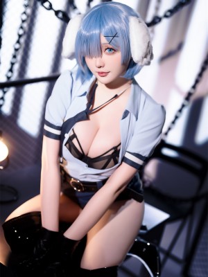 Hoshilily (星之迟迟) Rem Dog-Eared Police Officer - ReZero_050