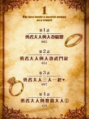 [遠山ブリン] 勇者さまは報酬に人妻をご希望です [我怎麼又在漢化]_004