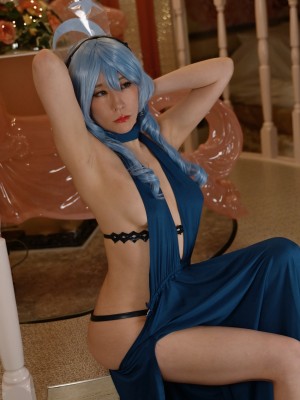 りんごみつき妄想セレクションvol.11 横乳呼吸だけでなく。尻呼吸も！？尻が丸出しド変態ドレス_154