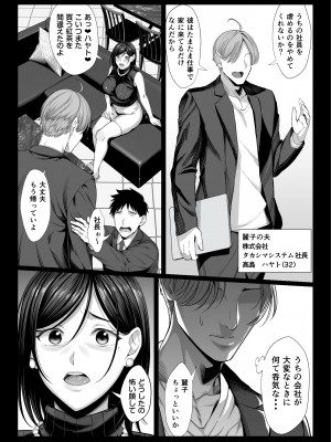 [チンパン部(チンパン)]お嬢様育ちの生意気セレブ妻を汚いおっさんチンポでわからせる_0004