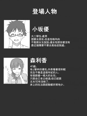 [hari.物館] 偶然再会した幼馴染の爆乳母親をただ寝取るお話。[中国翻译]_02