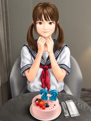 (同人CG集) [ミリンコウ] 娘の友人のJCに子どもを産ませる話_076_075