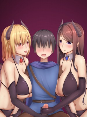 (同人CG集) [やわらか御菓子屋 (たぴすけ)] 退治するはずのサキュバスお姉さんに根こそぎ搾り尽くされちゃう_125_b002