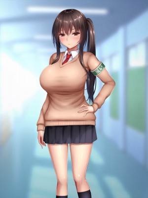 (同人CG集) [やわらか御菓子屋 (たぴすけ)] あの真面目な風紀委員がえっちに夢中になって受精しちゃうまで_310_005