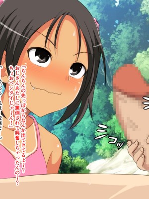 (同人CG集) [ホワイトノート] 公園でオナニーしてたらエロいことに興味津々のロ〇っ娘に見つかって性的にイジめられる話_007_06