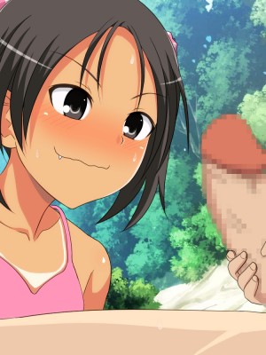 (同人CG集) [ホワイトノート] 公園でオナニーしてたらエロいことに興味津々のロ〇っ娘に見つかって性的にイジめられる話_079_05