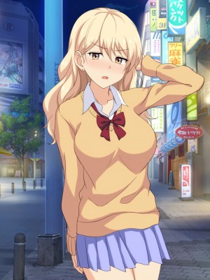 (同人CG集) [ホワイトノート] おじさんあたしと100円でえっちしない？～ゆるふわビッチギャルの援交一周年記念日特別せーる～_B_08