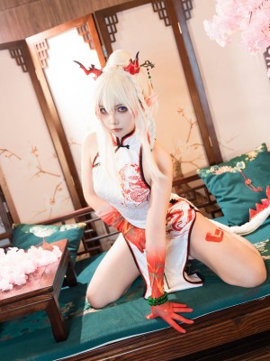 [阿呀被发现了Aya&小和甜酒] 年夕旗袍双人御守_019